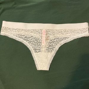 Pink Thong Size Medium.